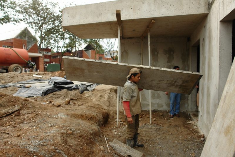 Concrete home construction