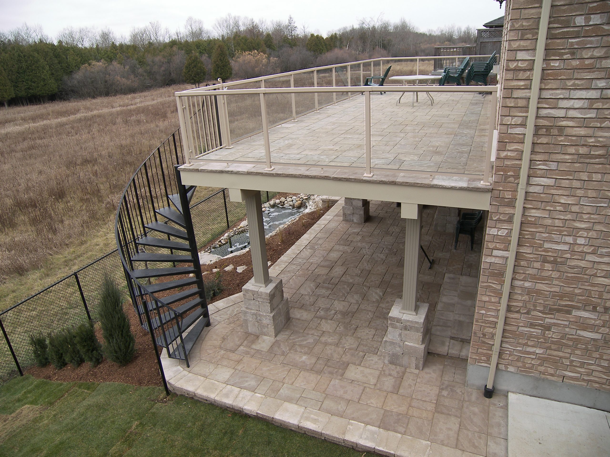 concrete deck